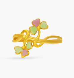 The Trailing Flowers Ring